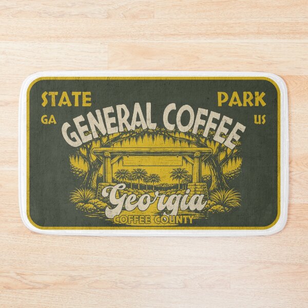 Item preview, General Coffee State Park, Coffee County, Georgia, badge design designed and sold by Wanderful-roads.