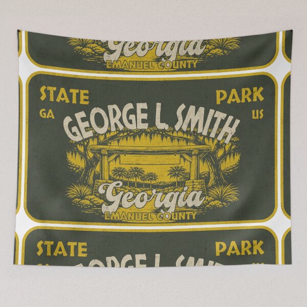 Item preview, George L. Smith State Park, Emanuel County, Georgia, badge design designed and sold by Wanderful-roads.