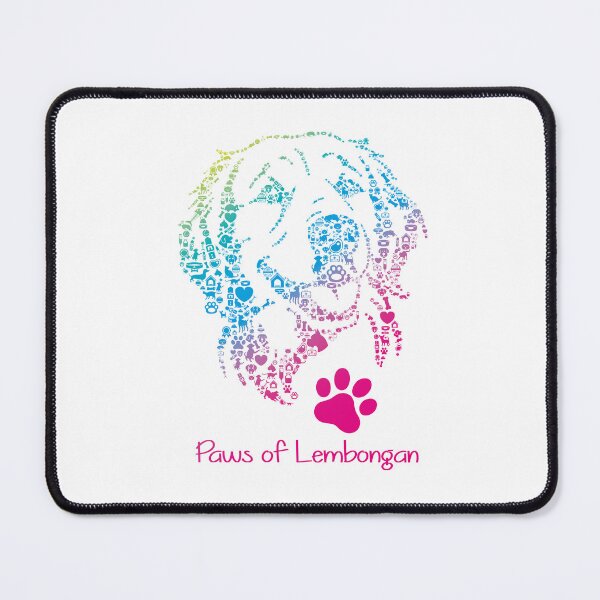 Item preview, PAWS of Lembongan - Animal Rescue Tee - Golden Retriever gradient designed and sold by maroosh2026.