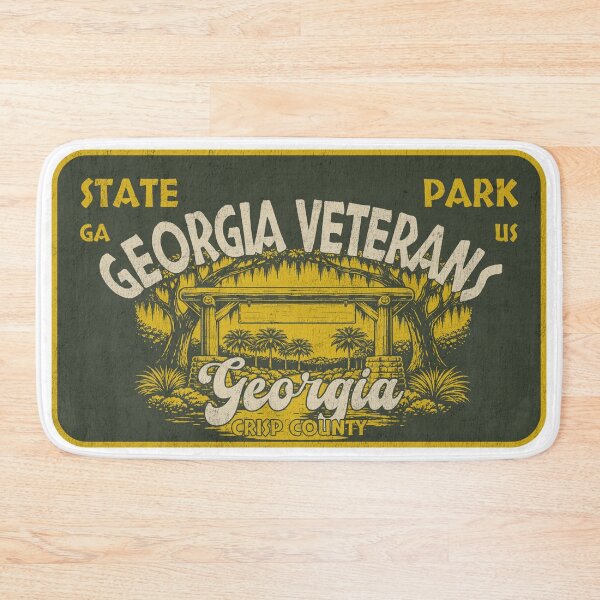 Item preview, Georgia Veterans State Park, Crisp County, Georgia, badge design designed and sold by Wanderful-roads.