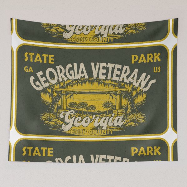 Item preview, Georgia Veterans State Park, Crisp County, Georgia, badge design designed and sold by Wanderful-roads.