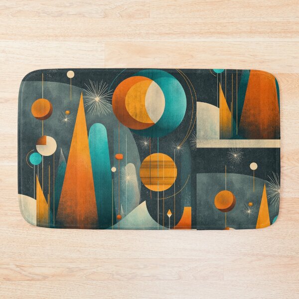 Item preview, ✨Retro Cosmic Geometric Abstract Design✨ designed and sold by CheersTOGETHER.