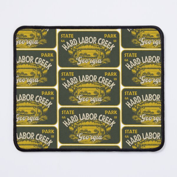 Item preview, Hard Labor Creek State Park, Morgan County, Georgia, badge design designed and sold by Wanderful-roads.