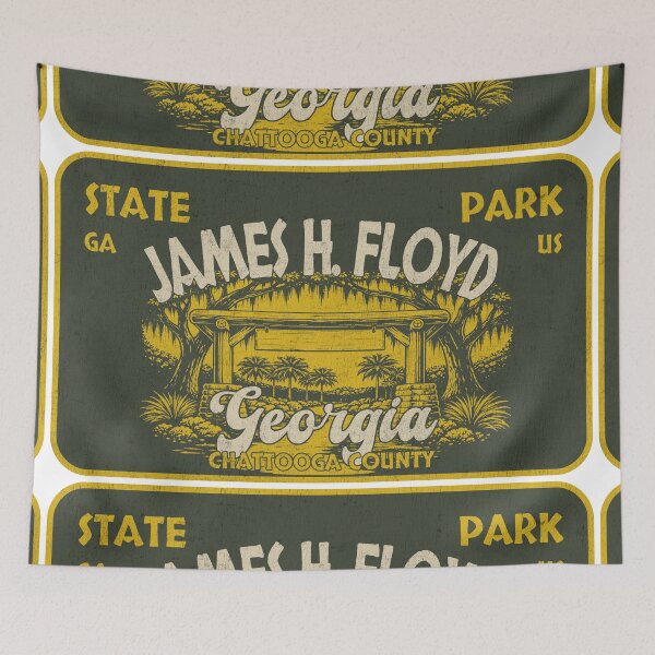 Item preview, James H. Floyd State Park, Chattooga County, Georgia, badge design designed and sold by Wanderful-roads.