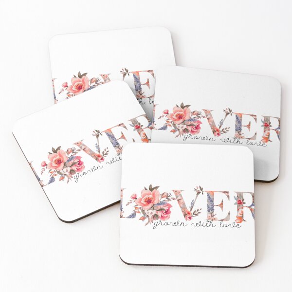 Item preview, Floral Letter Word Art Typography Design designed and sold by FAGMAVisuals.