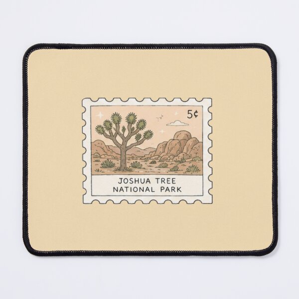 Item preview, Joshua Tree National Park Stamp designed and sold by Aquabat25.