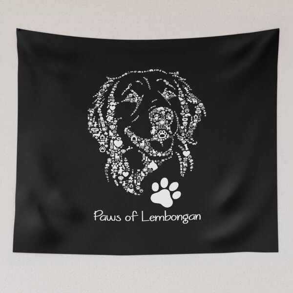 Item preview, PAWS of Lembongan - Animal Rescue Tee - Golden Retriever white designed and sold by maroosh2026.