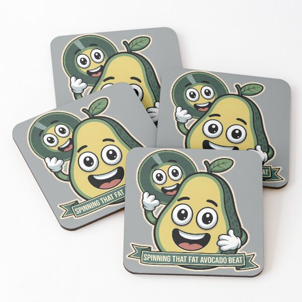 Item preview, Avocado and Vinyl – World Music Day designed and sold by Art-Arcade6.