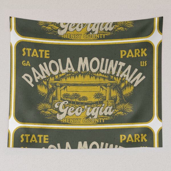 Item preview, Panola Mountain State Park, Henry County, Georgia, badge design designed and sold by Wanderful-roads.