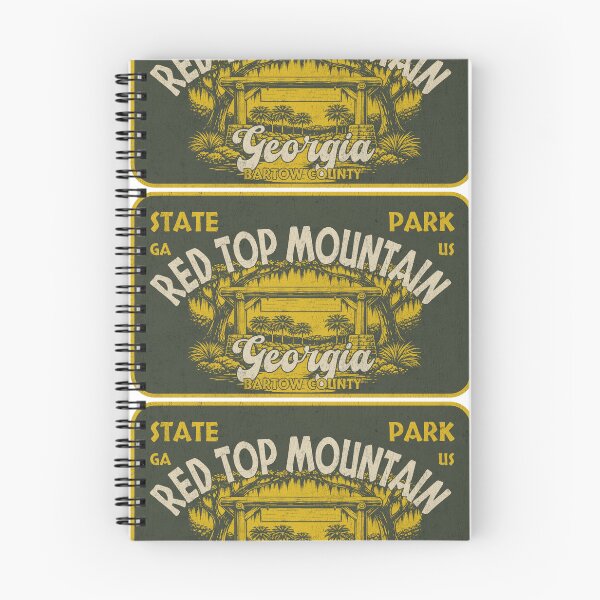 Item preview, Red Top Mountain State Park, Bartow County, Georgia, badge design designed and sold by Wanderful-roads.
