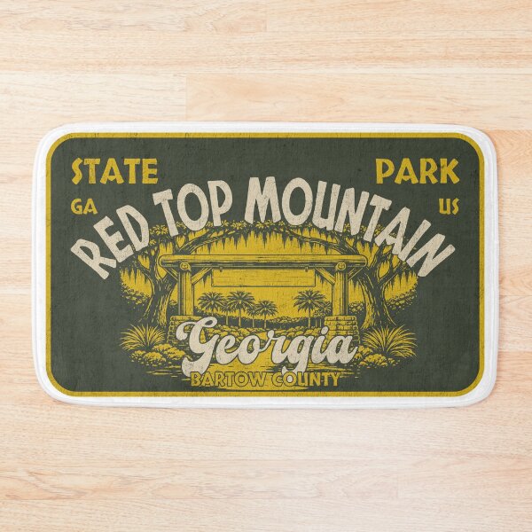 Item preview, Red Top Mountain State Park, Bartow County, Georgia, badge design designed and sold by Wanderful-roads.