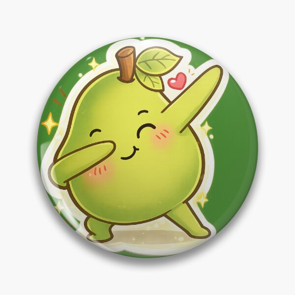 Item preview, Dabbing Pearboo Kawaii Mood ?✨ designed and sold by MoodPopz Studio.