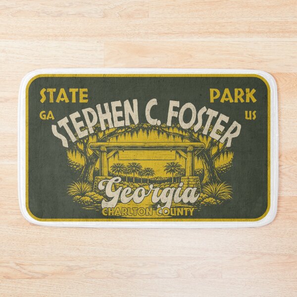 Item preview, Stephen C. Foster State Park, Charlton County, Georgia, badge design designed and sold by Wanderful-roads.