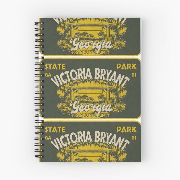 Item preview, Victoria Bryant State Park, Franklin County, Georgia, badge design designed and sold by Wanderful-roads.