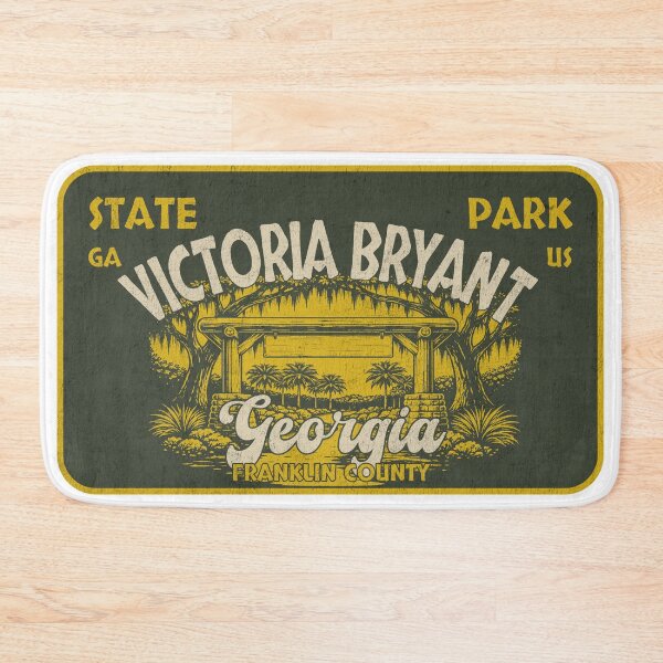 Item preview, Victoria Bryant State Park, Franklin County, Georgia, badge design designed and sold by Wanderful-roads.