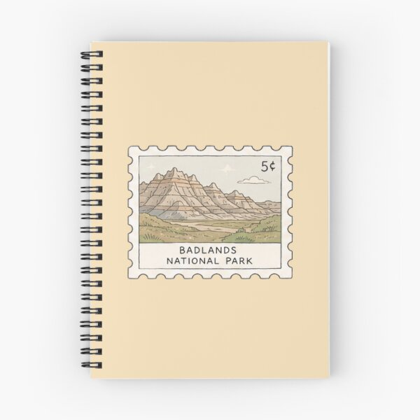 Item preview, Badlands National Park Stamp designed and sold by Aquabat25.