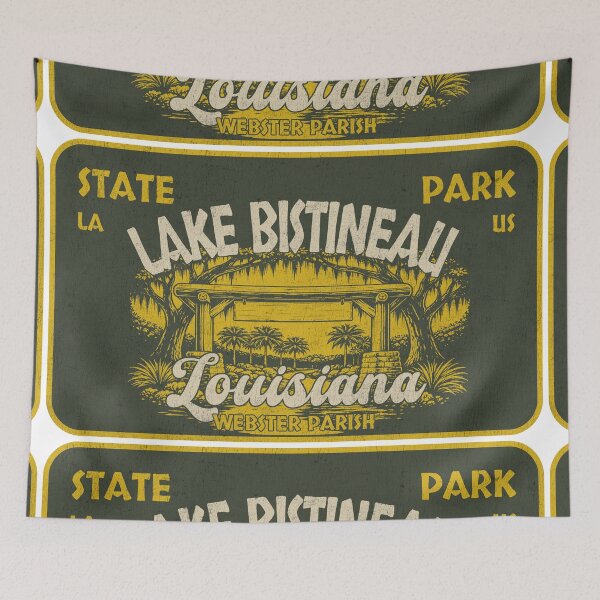 Item preview, Lake Bistineau State Park, Webster Parish, Louisiana, badge design designed and sold by Wanderful-roads.