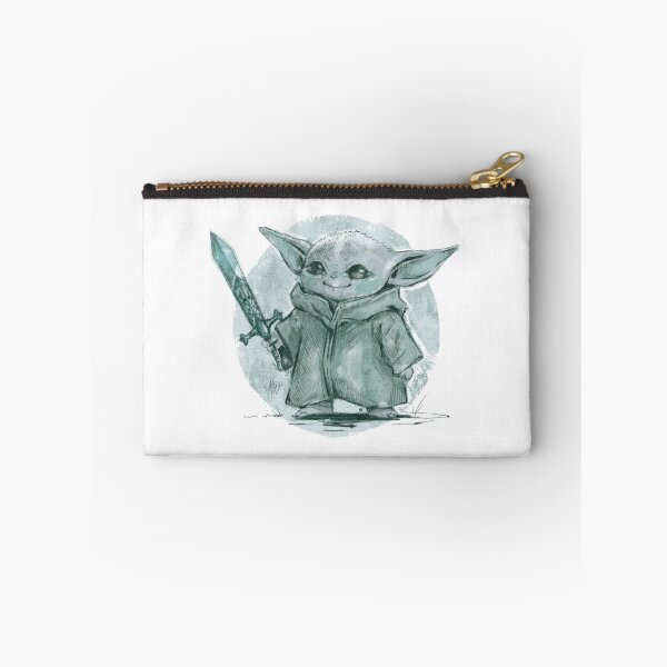 Item preview, BABY YODA WARRIOR TEAL CYAN designed and sold by melyverso.