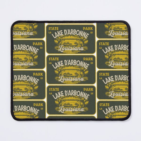 Item preview, Lake D'Arbonne State Park, Union Parish, Louisiana, badge design designed and sold by Wanderful-roads.
