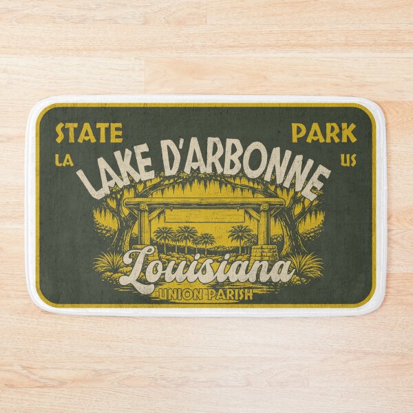 Item preview, Lake D'Arbonne State Park, Union Parish, Louisiana, badge design designed and sold by Wanderful-roads.