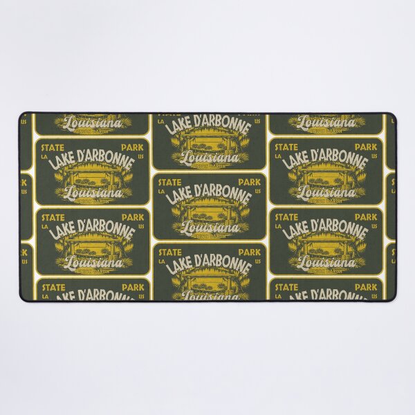 Item preview, Lake D'Arbonne State Park, Union Parish, Louisiana, badge design designed and sold by Wanderful-roads.