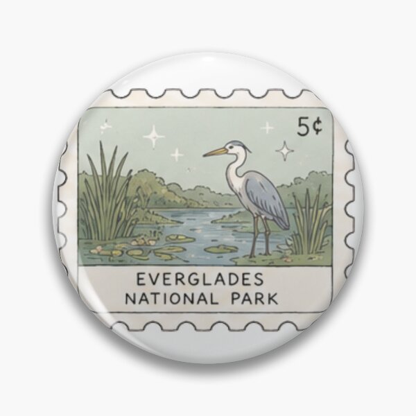 Item preview, Everglades National Park Stamp designed and sold by Aquabat25.