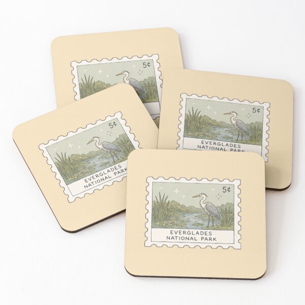 Item preview, Everglades National Park Stamp designed and sold by Aquabat25.