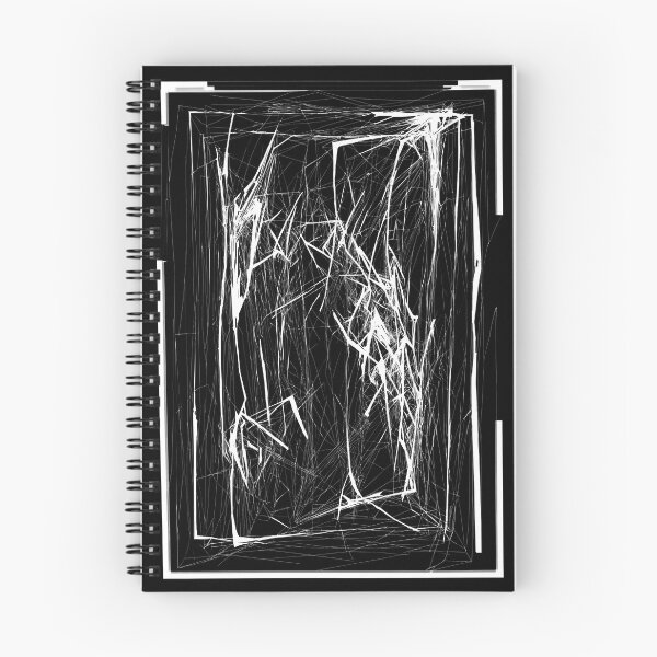 Item preview, Sad Face - Line Drawing - Pareidolia - Structural Entropy designed and sold by Mystral Art Studio.