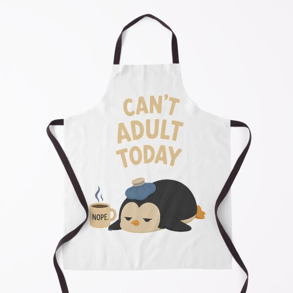 Item preview, Grumpy Penguin Nope Burnout Funny Sarcastic Gift designed and sold by THE LOST .