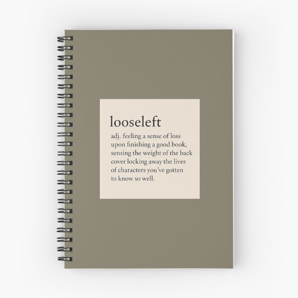 Artikelvorschau, Looseleft-Definition entworfen und verkauft von ItsBookclubBish.