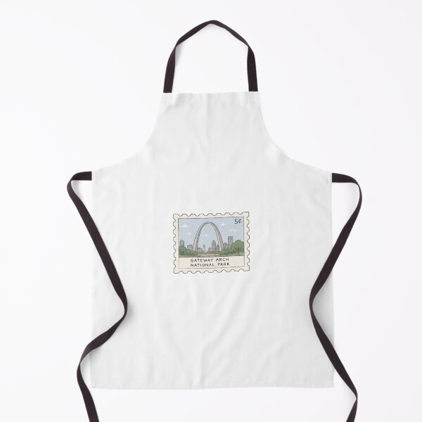 Item preview, Gateway Arch National Park Stamp designed and sold by Aquabat25.