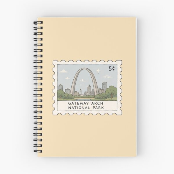 Item preview, Gateway Arch National Park Stamp designed and sold by Aquabat25.