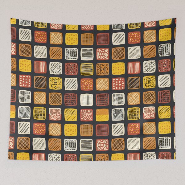 Item preview, Abstract Handdrawn Geometric Seamless Pattern designed and sold by SplashTastic.