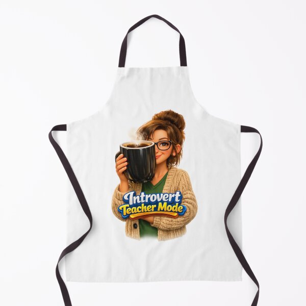 Item preview, Introvert Teacher Mode Coffee Recharge designed and sold by AleksKos.