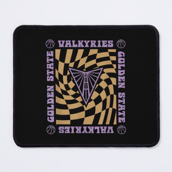 Item preview, WNBA Golden State Valkyries Retro Wavy Checkerboard designed and sold by SAVANNAHNANDEZ.