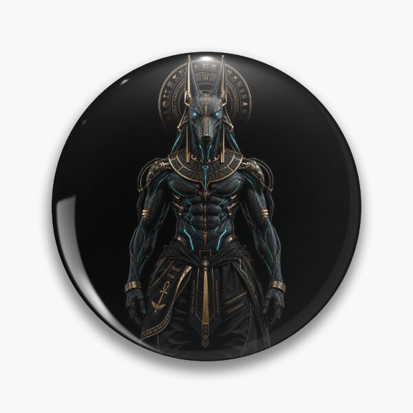 Item preview, Biopunk Anubis - Cybernetic Egyptian Jackal Warrior designed and sold by KnzSHOPPING.