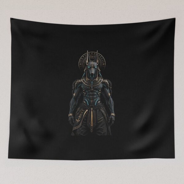 Item preview, Biopunk Anubis - Cybernetic Egyptian Jackal Warrior designed and sold by KnzSHOPPING.