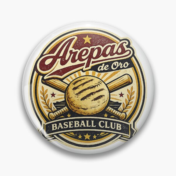 Item preview, Arepas de Oro Baseball Club Vintage designed and sold by Extravanganzza.