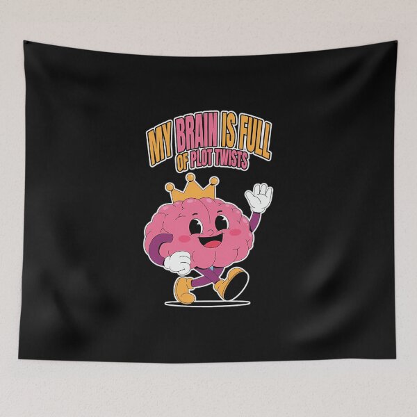 Item preview, My Brain Is Full Of Plot Twists designed and sold by GencisbakuU4.