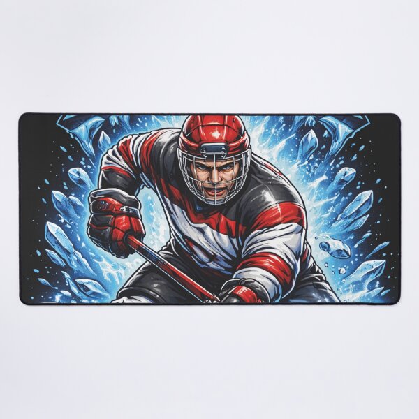 Item preview, Ice Warriors Hockey Player Sports Quote designed and sold by Mauswohn.