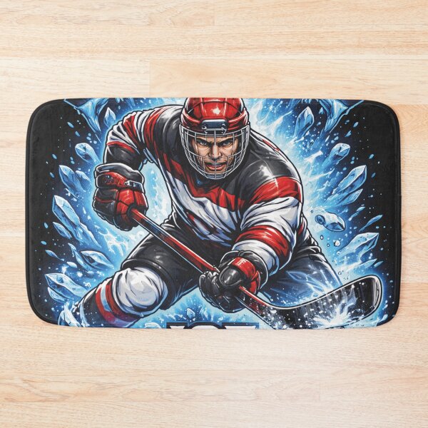 Item preview, Ice Warriors Hockey Player Sports Quote designed and sold by Mauswohn.