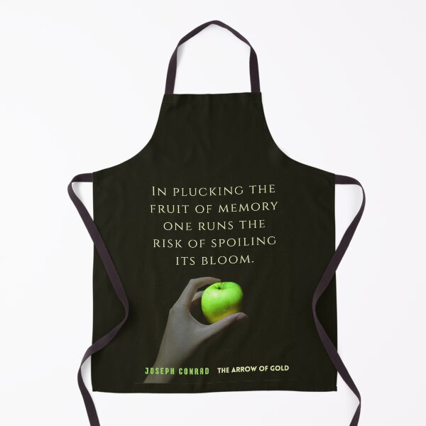 Item preview, Joseph Conrad quote: In plucking the fruit of memory one runs the risk of spoiling its bloom. designed and sold by artbleed.