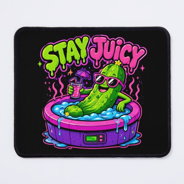 Item preview, Stay Juicy Funny Pickle Meme designed and sold by MonkiFlipp.