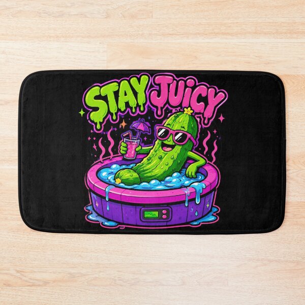 Item preview, Stay Juicy Funny Pickle Meme designed and sold by MonkiFlipp.
