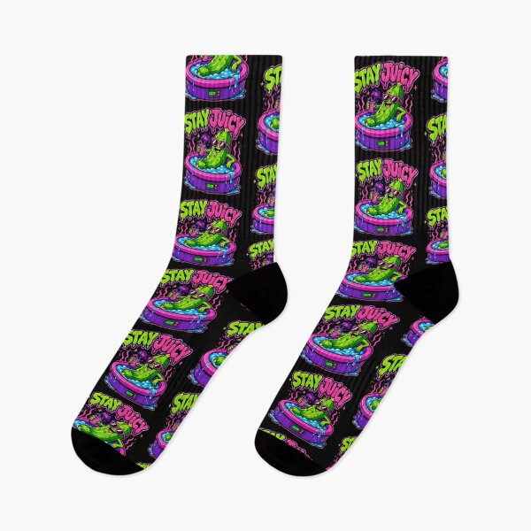 Item preview, Stay Juicy Funny Pickle Meme designed and sold by MonkiFlipp.