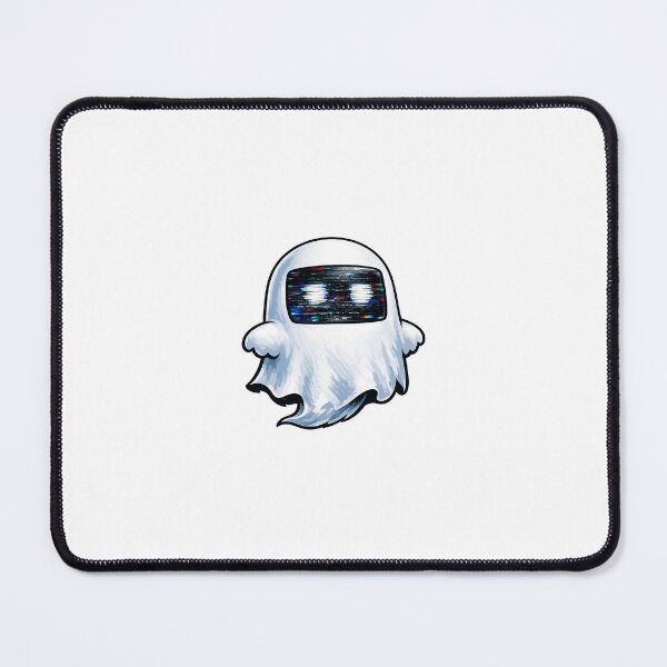 Item preview, VHS Ghost Kid – Retro Glitch Spirit Cartoon designed and sold by UnknownFrame.