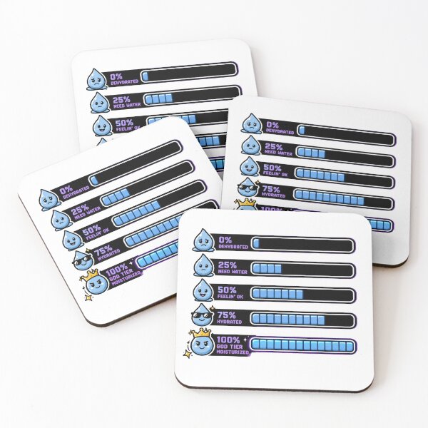 Item preview, Hydration Levels Gamer Meme designed and sold by MonkiFlipp.
