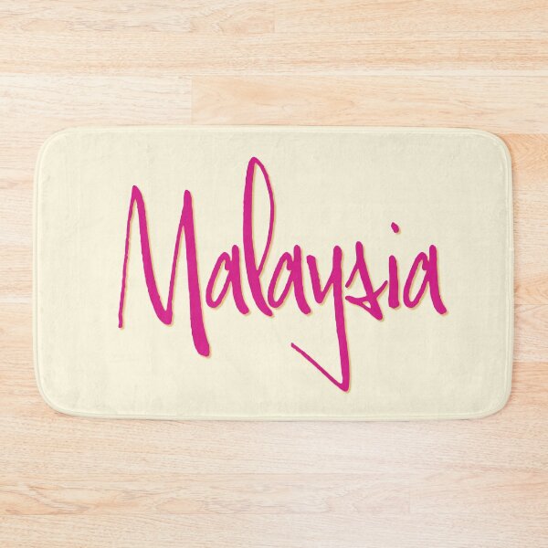 Item preview, MALAYSIA personalized type design designed and sold by CharlottePlaceArt.