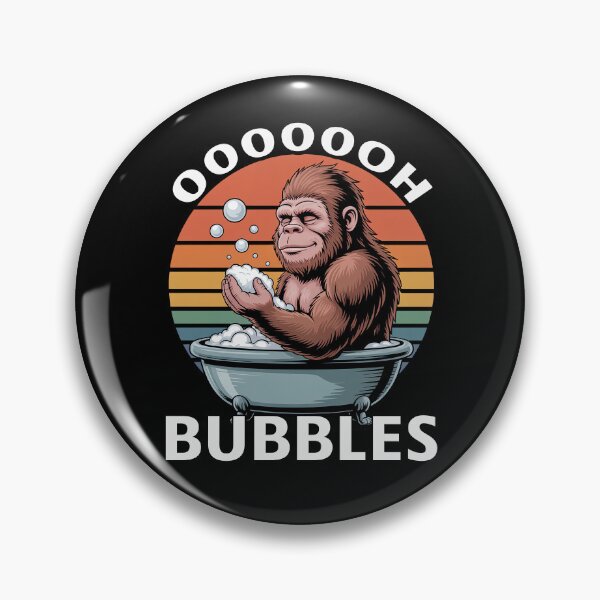Item preview, Ooooooh Bubbles Funny Bigfoot Bath Lover Self Care Gift designed and sold by Say It With Ink.