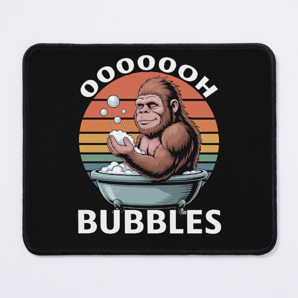 Item preview, Ooooooh Bubbles Funny Bigfoot Bath Lover Self Care Gift designed and sold by Say It With Ink.